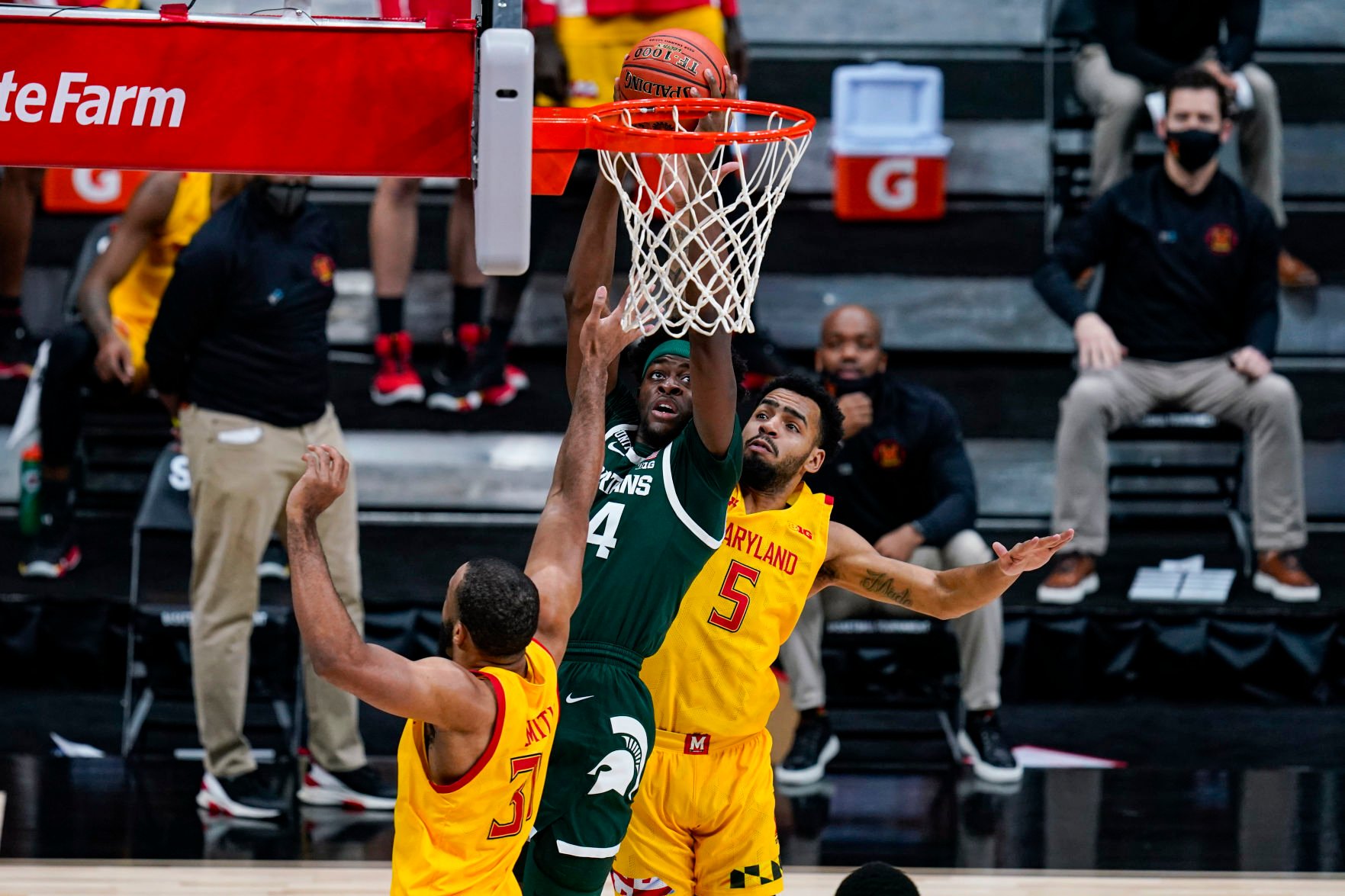 B10 Michigan St Maryland Basketball